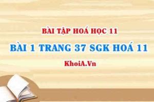 Bài 1 trang 37 SGK Hoá 11: Nội dung về Amoniac và Muối Amoni